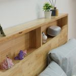 OGAKI Queen Full Solid Wood Bed Frames-Natural - Image 8