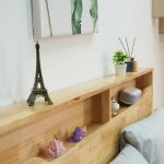 OGAKI Queen Full Solid Wood Bed Frames-Natural - Image 11