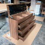 AVORANA 120cm 5 Drawer Dresser With Mirror-2 Colors - Image 5