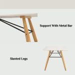 FERROL 180cm Dining Table-White - Image 3