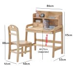 HELA Solid Wood Kids Study Set-Natural - Image 14