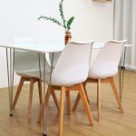 JAXONO 4 Seater Dining Set-White - Image 8