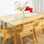 MIDNA 6 Seater Dining Set-Solid Seat - Image 6