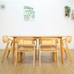 MIDNA 6 Seater Dining Set-Solid Seat - Image 7