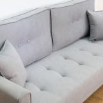 MERLINDA 3 Seater Pet Friendly Sofa-Grey - Image 8