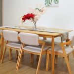 MIDNA 6 Seater Dining Set-Cushion Seat - Image 4