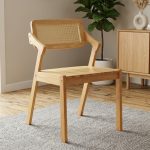 MIDNA Full Solid Dining Chair-Solid Seat