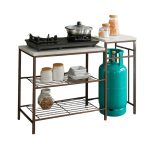 MK 5726 Mosaic Top Kitchen Cooking Rack-Copper - Image 2