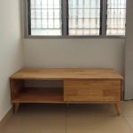 NODA 120cm Solid Wood TV Cabinet-Natural - Image 4