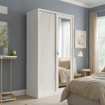 PANSY Full Metal 2 Sliding Door Wardrobe