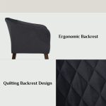 RAYMOND Lounge Chair-Grey - Image 5