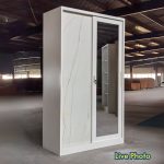 PANSY Full Metal 2 Sliding Door Wardrobe - Image 2