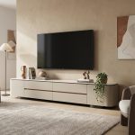 TABITHA 220cm Micro Crystal Top TV Cabinet