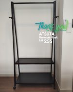ATSUTA Wooden A-Shaped Garment Rack-Cappuccino - Image 7