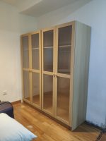 ROXANNE 3 Door Acrylic Panel Wardrobe-Oak - Image 11