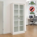 TIOLA Full Metal 2 Sliding Door Filling Cabinet