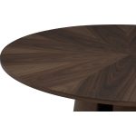 LUCA 4 Seater Round Dining Set-Cocoa - Image 7