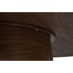 LUCA 4 Seater Round Dining Set-Cocoa - Image 6