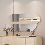 90584-WMBE Wall Mirror - Beige