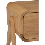 AGOS Wooden Bedside Table-Natural - Image 6