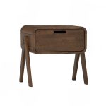 AGOS Wooden Bedside Table-Cocoa - Image 3