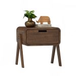 AGOS Wooden Bedside Table-Cocoa - Image 10