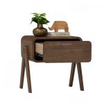 AGOS Wooden Bedside Table-Cocoa - Image 9