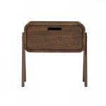 AGOS Wooden Bedside Table-Cocoa - Image 8