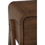 AGOS Wooden Bedside Table-Cocoa - Image 6