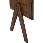 AGOS Wooden Bedside Table-Cocoa - Image 5