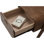 AGOS Wooden Bedside Table-Cocoa - Image 4