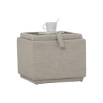 KOTA Storage Ottoman Pouf-2 Colors - Image 2