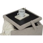 KOTA Storage Ottoman Pouf-2 Colors - Image 4