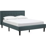 HAYDEN Queen Size Bed Frame-Green - Image 2