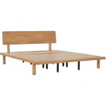 NARUTO Queen Size Wooden Bed Frame-Natural - Image 6