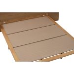 PROTO Queen Size Panel Headboard Bed Frame-Natural - Image 7