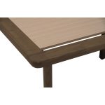 PROTO Queen Size Panel Headboard Bed Frame-Cocoa - Image 9