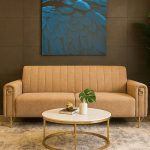 BIANCA 3 Seater Pet Friendly Sofa-Brown - Image 2