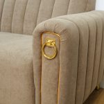 BIANCA 3 Seater Pet Friendly Sofa-Brown - Image 6