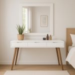BLANCO 120cm Dressing Table Set-White