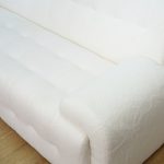 BORIS 3 Seater Pet Friendly Sofa-White Fleece - Image 7