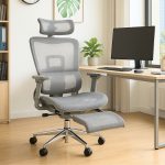 C668 High Back Ergonomic Chair-Grey