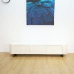 HILDA 200/240cm Rounded Corners TV Cabinet-White - Image 11