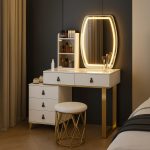 MCKAY LED Mirror Dressing Table Set