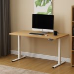Flexispot PR-1407 140x70cm Electric Standing Desk-Maple - Image 3
