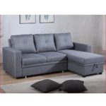 HARRIS Storage Sofa Bed-Grey - Image 4