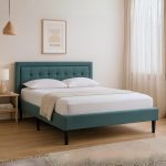 HAYDEN Queen Size Bed Frame-Green