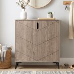 HECATE 80cm Shoe Cabinet-Sonoma Oak