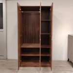 HECATE 3 Door Wardrobe-Sonoma Oak - Image 3