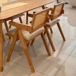 KAIRA 6 Seater Dining Set-Natural - Image 12